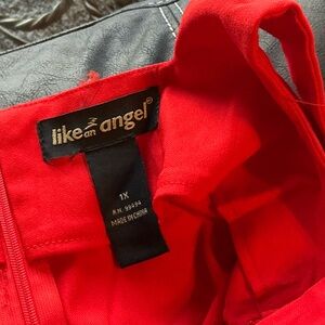 like an angel Bright Red Dress